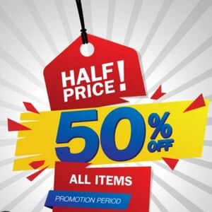 50% Off! Every Thursday & Friday! My Closet